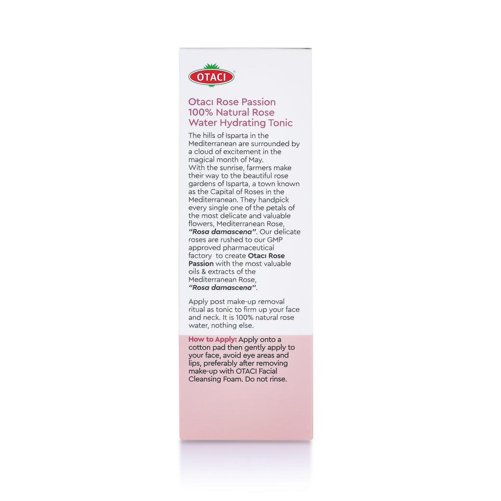 OTACI Rose Passion 100 % Natural Rose Water Hydrating Tonic