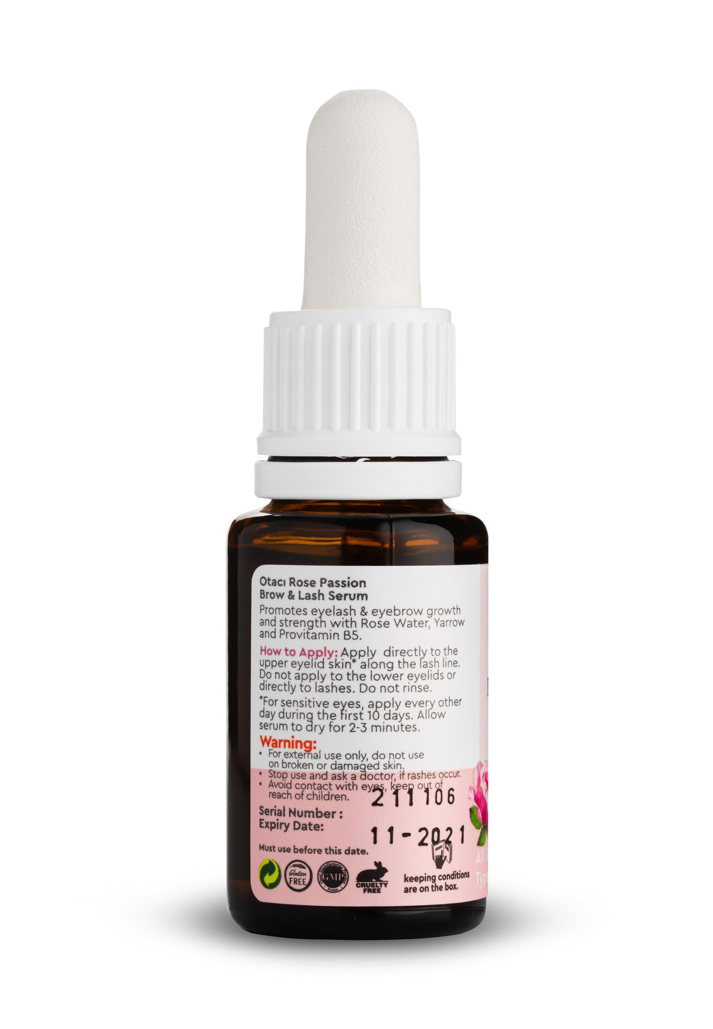 OTACI Rose Passion Brow and Lash Serum