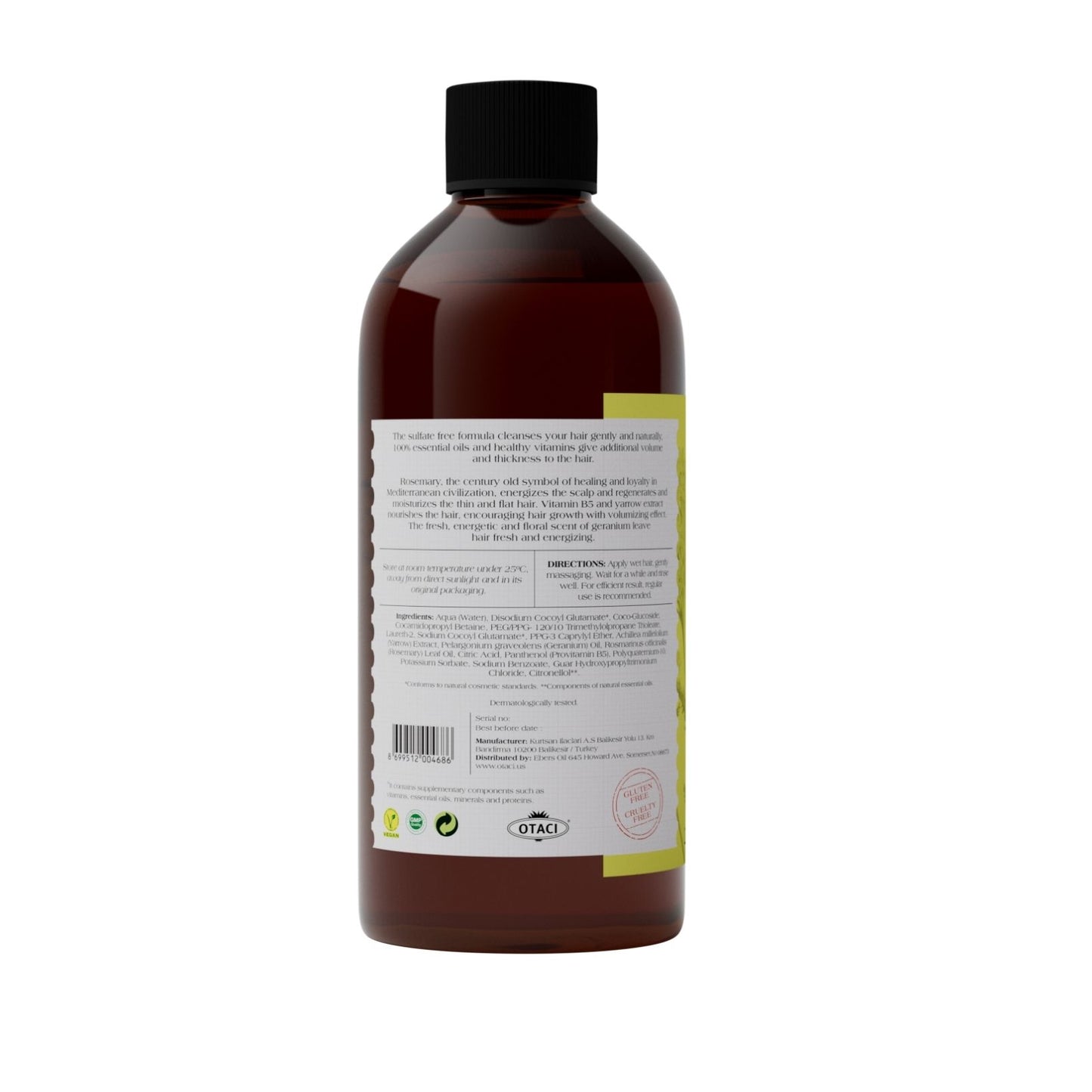 OTACI Lab No:2 Volumizing Shampoo
