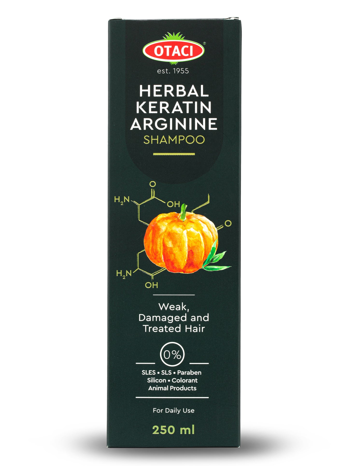 OTACI Herbal Pumpkin Keratin Arginine Shampoo