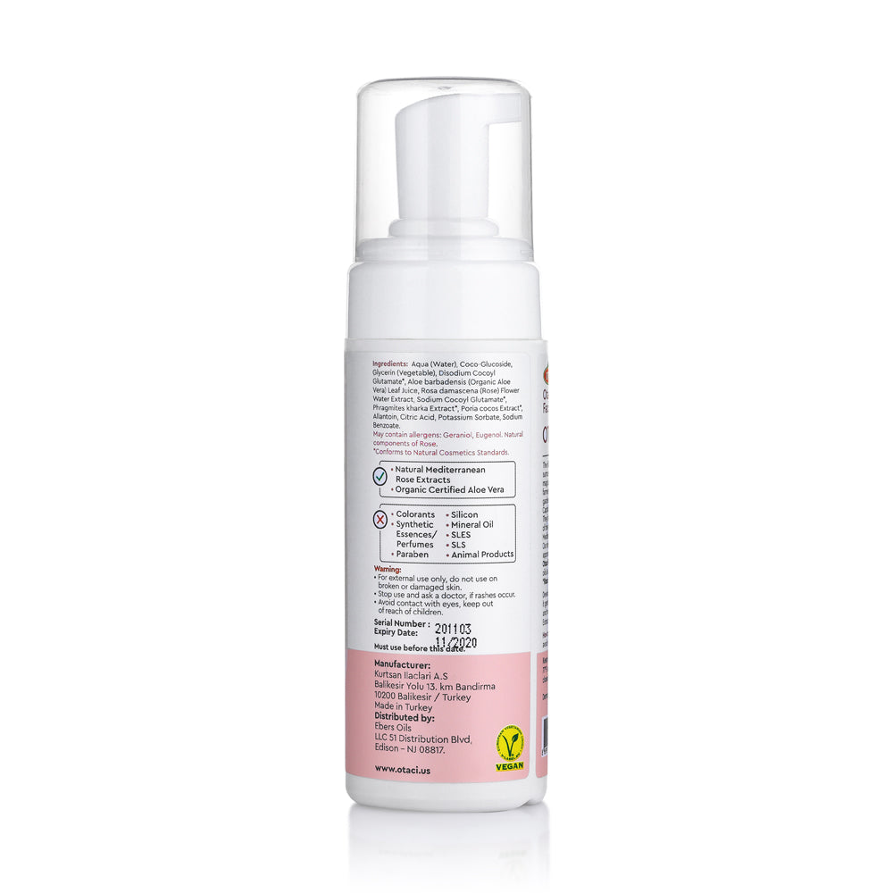 OTACI Rose Passion Facial Cleansing Foam